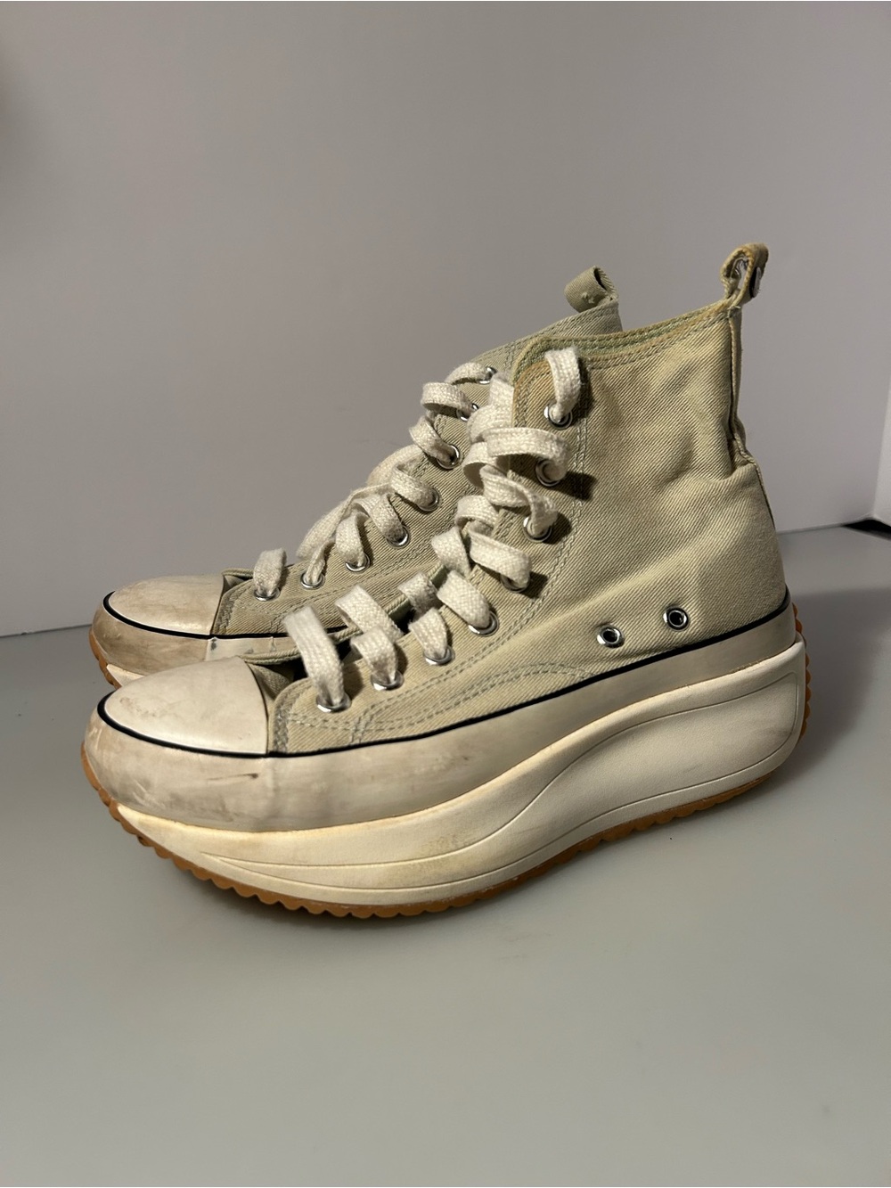Steve Madden run star high-top sneakers